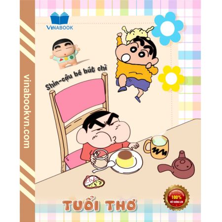 Vở Vinabook 5A Shin - Cậu bé bút chì 96 trang