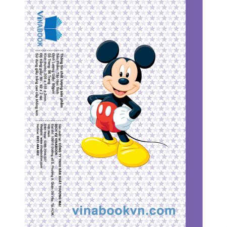 Vở Vinabook Mickey 96 - 200 trang