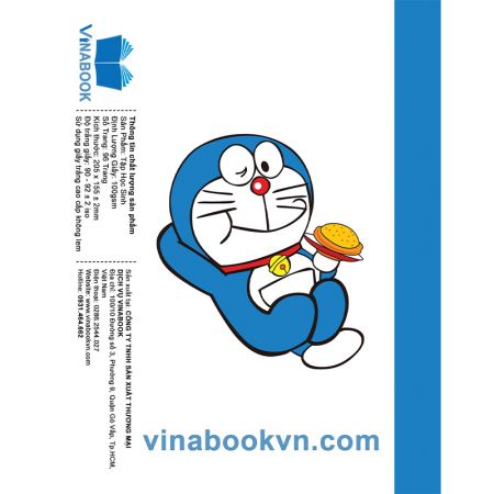 Vở Vinabook Doremon 96 trang