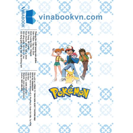 Vở Vinabook Pokemon 96 trang