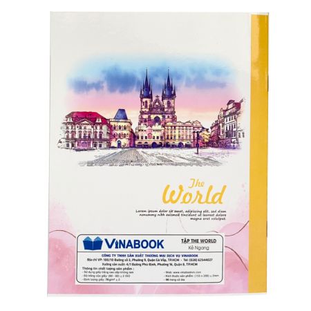 Vở Vinabook phong cảnh thế giới 200 trang