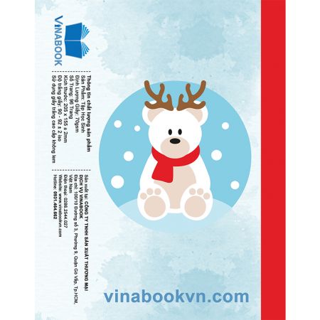 Vở Vinabook Gấu Trúc 96 - 200 trang