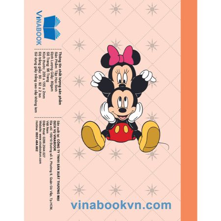Vở Vinabook Mickey 96 - 200 trang