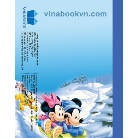 Vở Vinabook Mickey 96 - 200 trang
