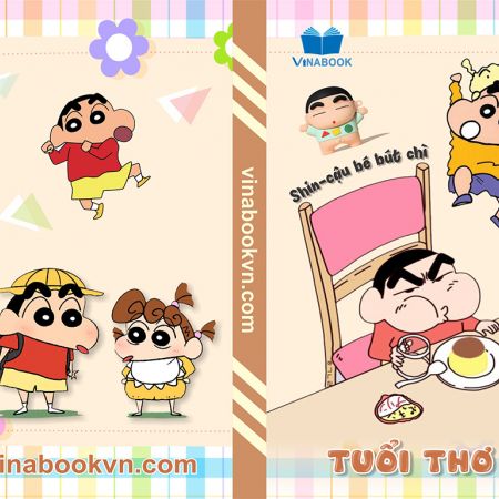 Vở Vinabook 5A Shin - Cậu bé bút chì 96 trang