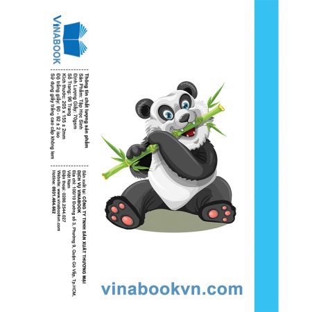 Vở Vinabook Gấu Trúc 96 - 200 trang