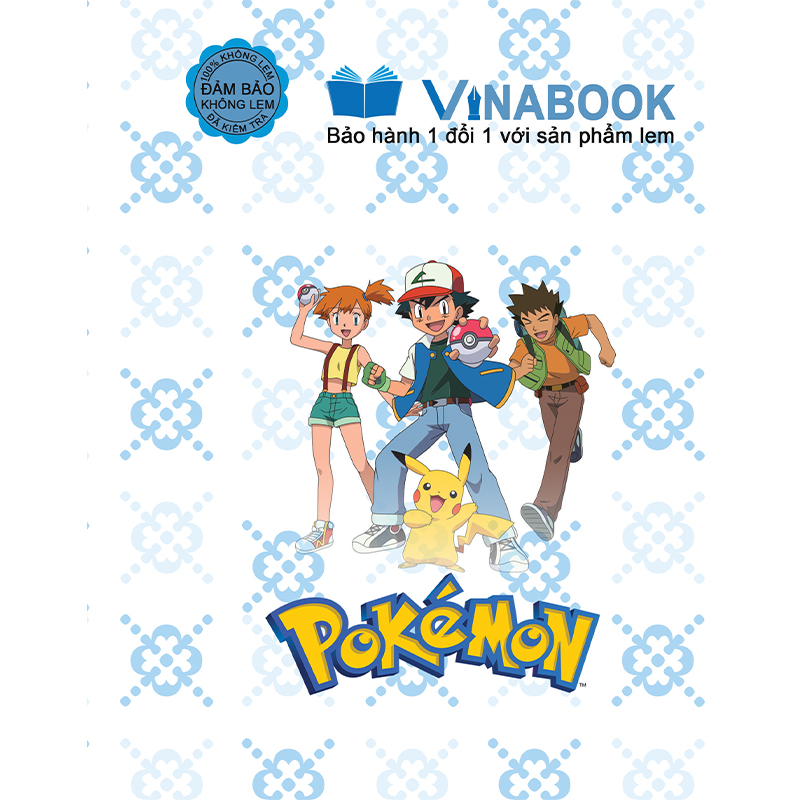 Vở Vinabook Pokemon 96 trang