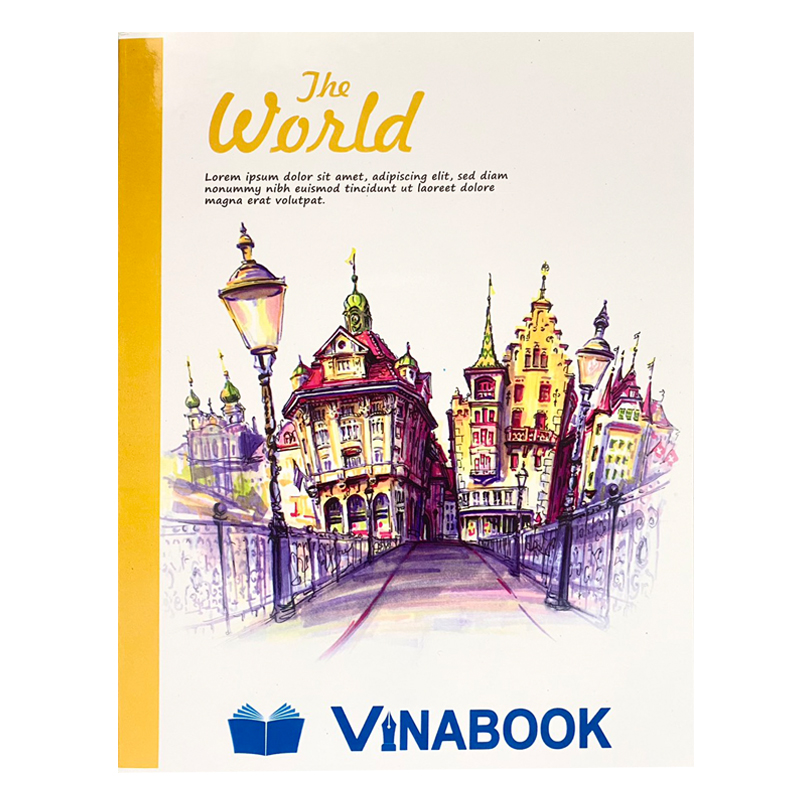 Vở Vinabook phong cảnh thế giới 96 trang